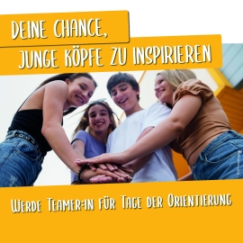 Jetzt anmelden zur Teamer*innen Ausbildung für Tage der Orientierung 